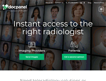 Tablet Screenshot of docpanel.com